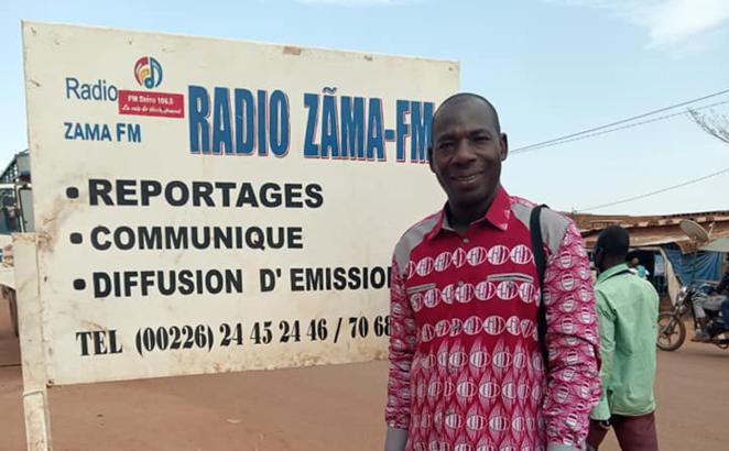 Marc Nabie, ReFrame’s French ministry leader in Burkina Faso