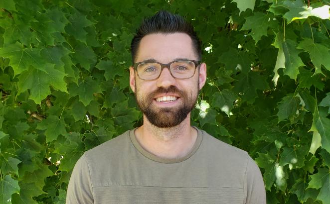 Campus chaplain Ryan Farrell