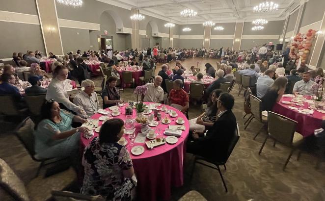 ClearView CRC’s banquet guests were welcomed to an evening of celebrating being part of God’s family.
