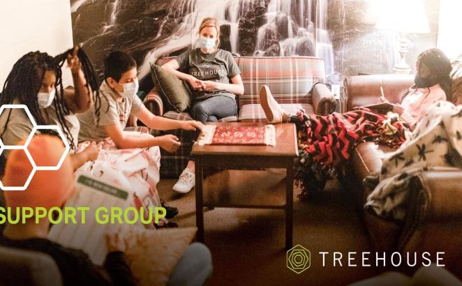 Tuesday support groups and Thursday Bible study groups form the basis of the TreeHouse ministry to teens. (Photo courtesy of TreeHouse.)
