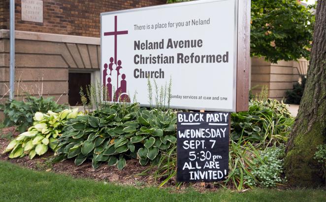 Neland Avenue Christian Reformed Church in Grand Rapids, Mich.