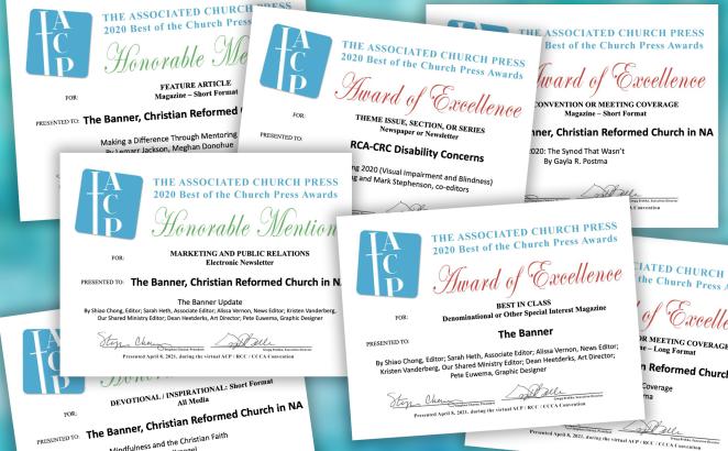 9 Church Press Awards for The Banner, Disability Concerns