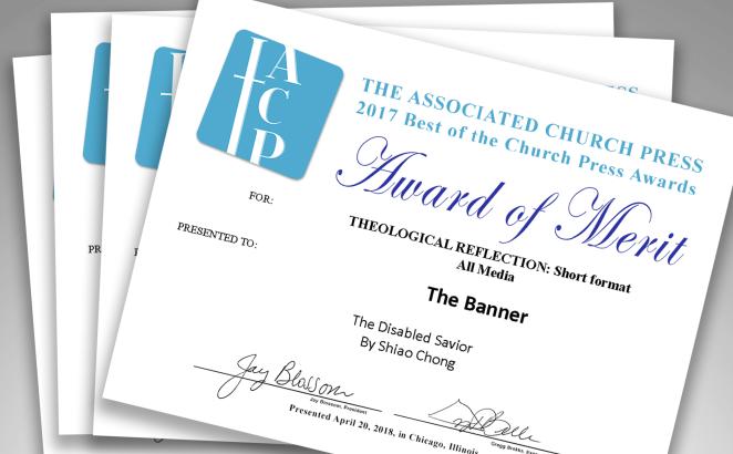 The Banner Receives Awards of Merit, Honorable Mentions from Associated Church Press