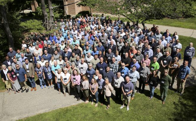 Delegates and participants to Synod 2022, the general assembly of the Christian Reformed Church.