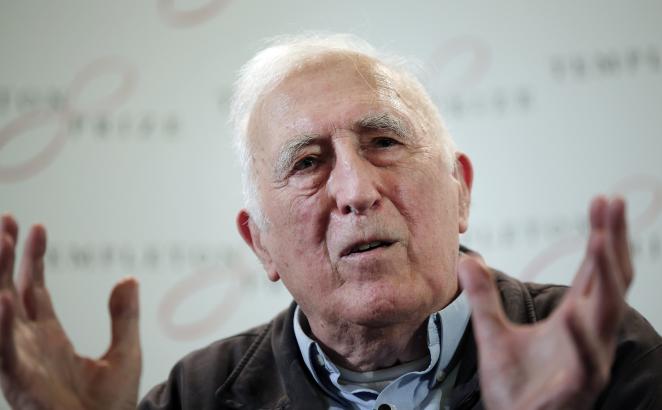 Jean Vanier, in file photo dated Wed. March 11, 2015.