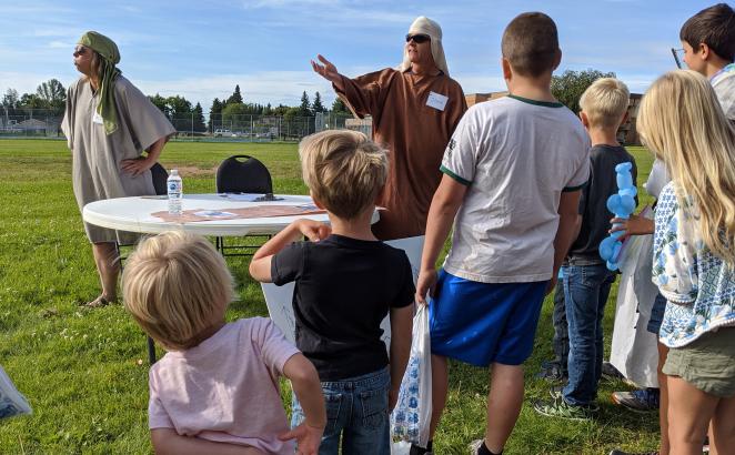 Safe in the Storm: Family Bible Event in Lacombe, Alta.