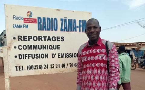 Marc Nabie, ReFrame’s French ministry leader in Burkina Faso