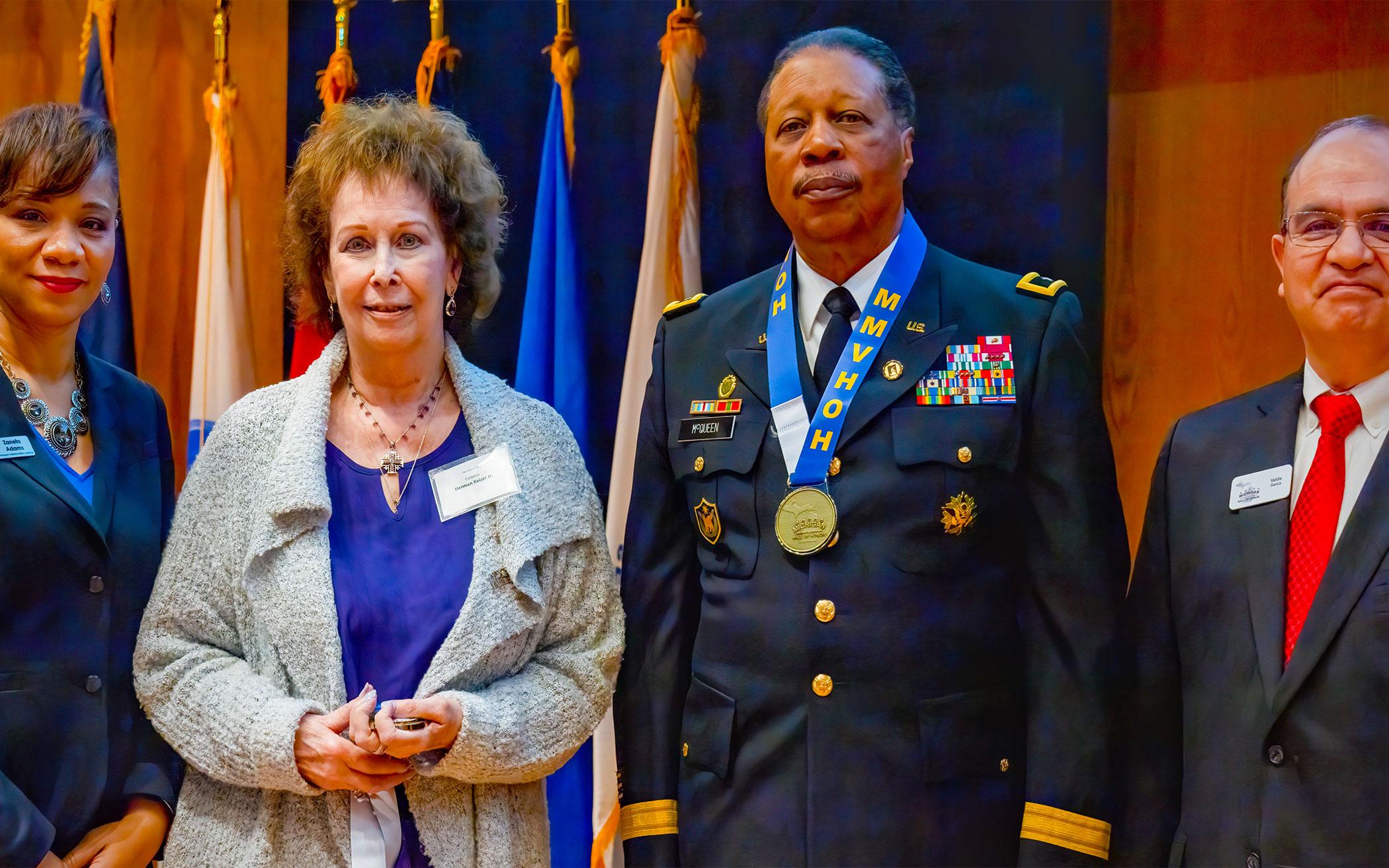 The Late Rev. Herman Keizer Jr. Inducted into Michigan Military and Veterans Hall of Honor