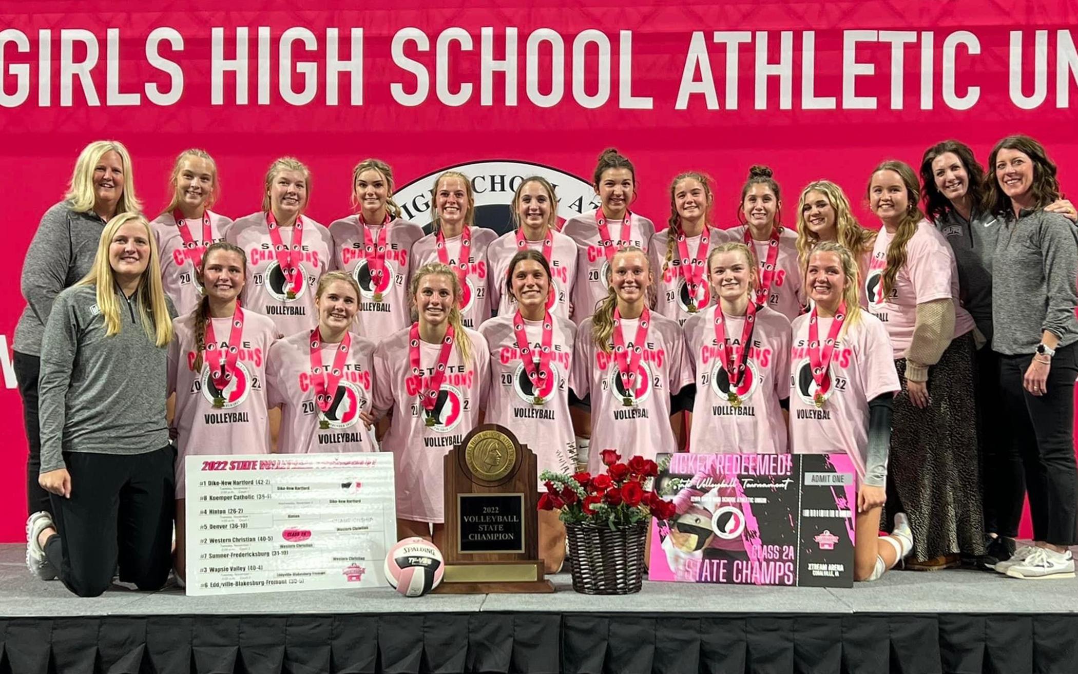 Iowa Christian High School Wins 18th Volleyball Championship