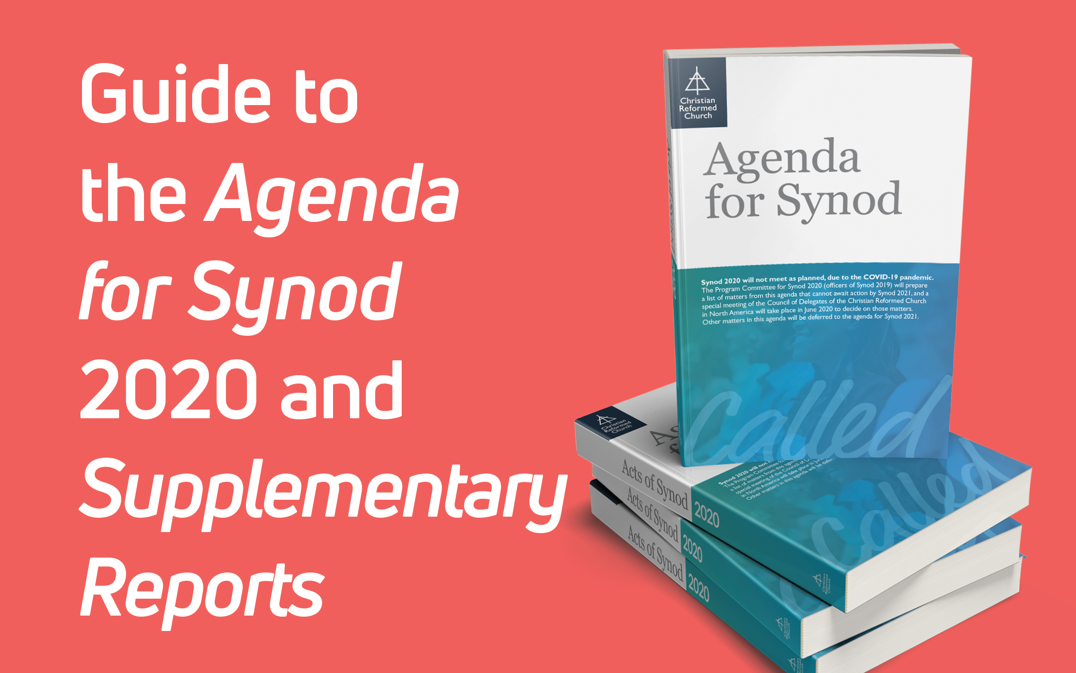 Guide to the Agenda for Synod 2020 