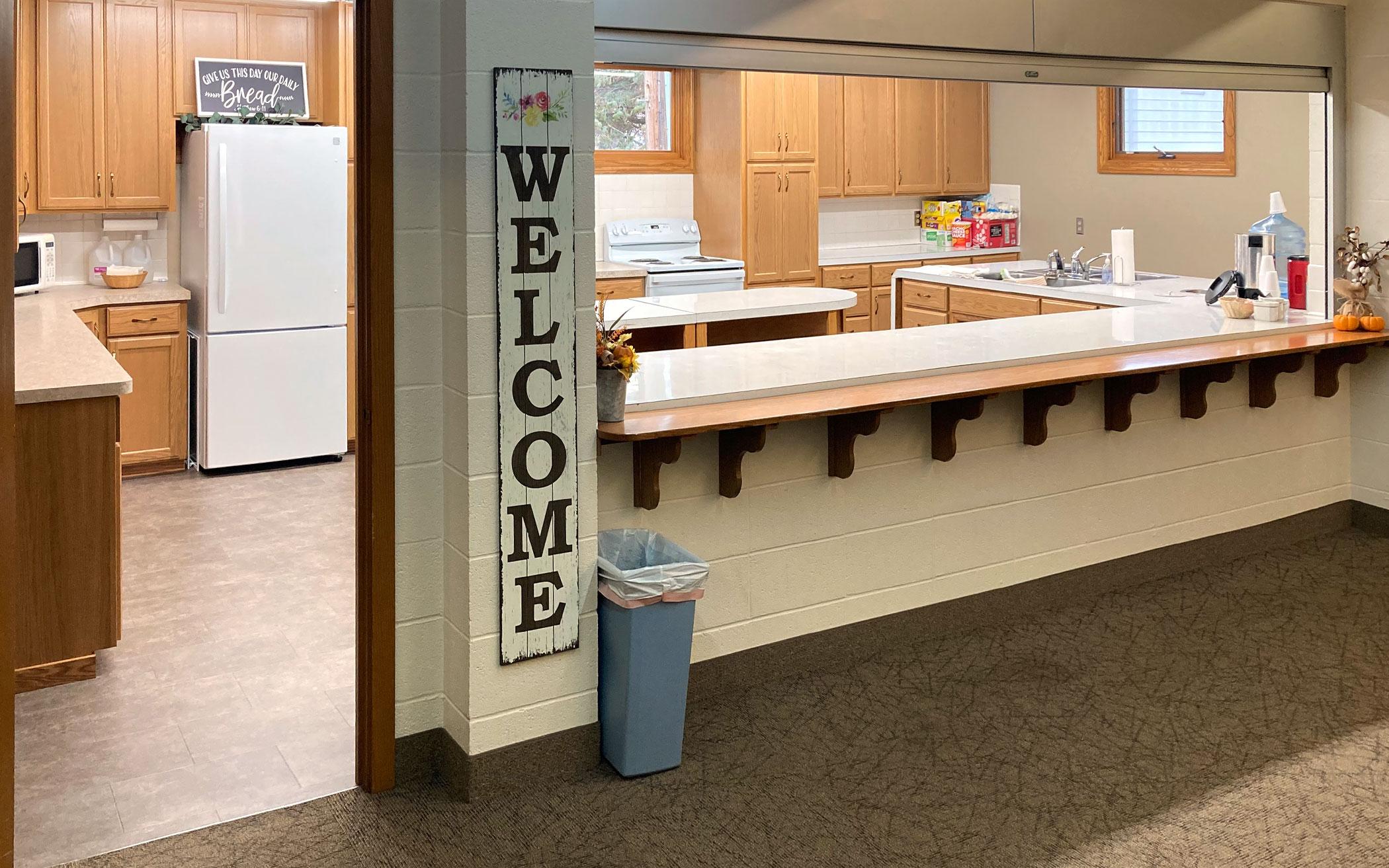 Emden Christian Reformed Church’s renovated kitchen helps members to welcome the community.