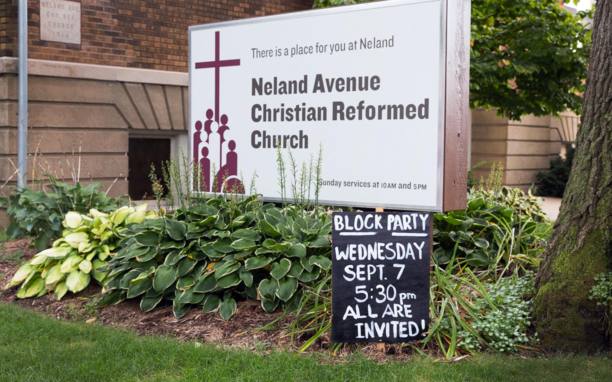 Neland Avenue Christian Reformed Church in Grand Rapids, Mich.