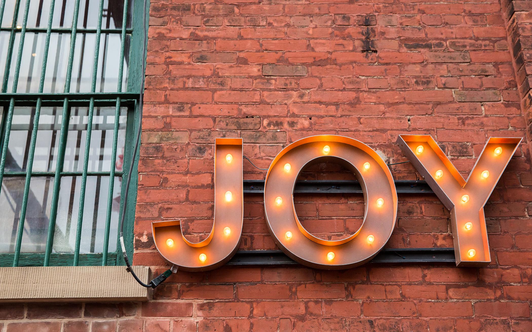 Joy: Don’t Settle for Less