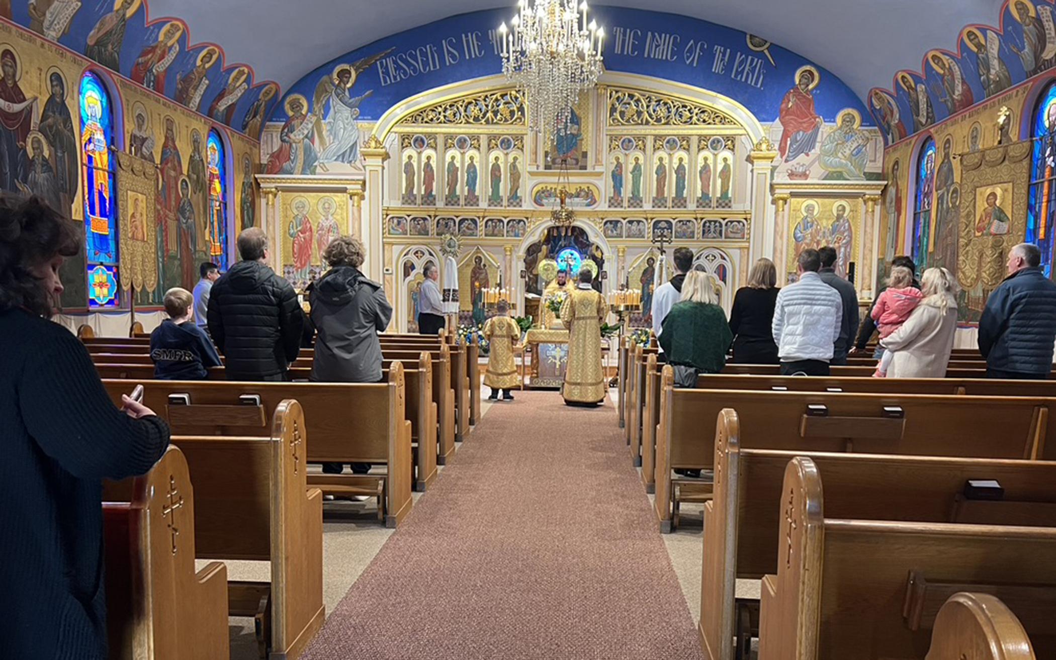 In U.S. Ukrainian Churches, Worshippers Seek Solidarity, Pray for Peace