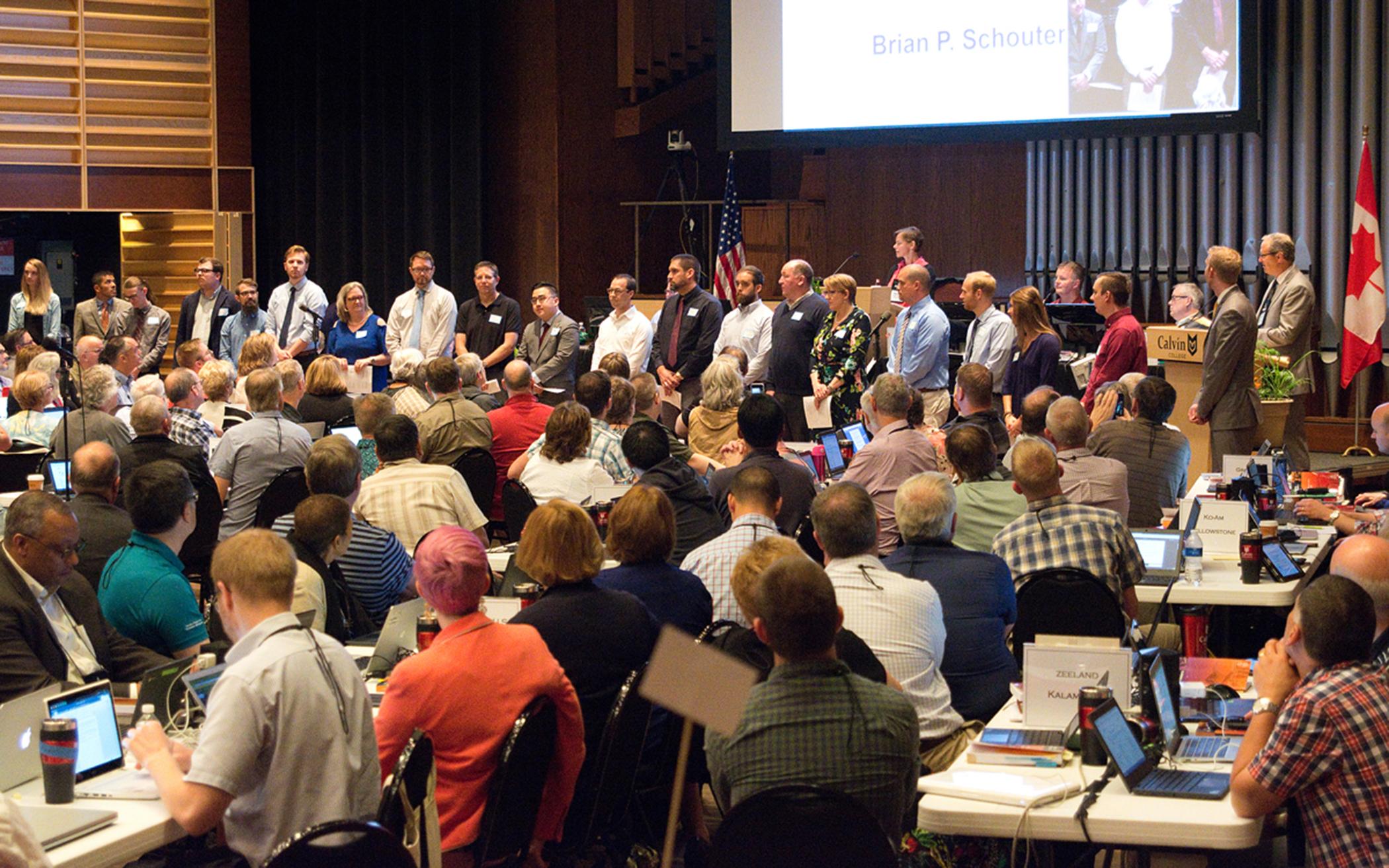 Synod Receives Candidates for the Office of Minister of the Word