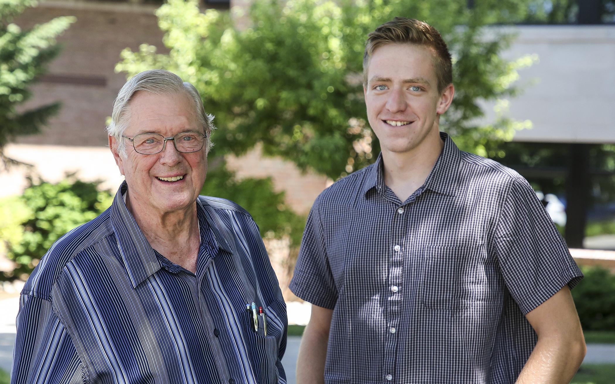 Bob Brower, 82, and Shane Langeland, 22, are the oldest and youngest delegates at Synod 2022.