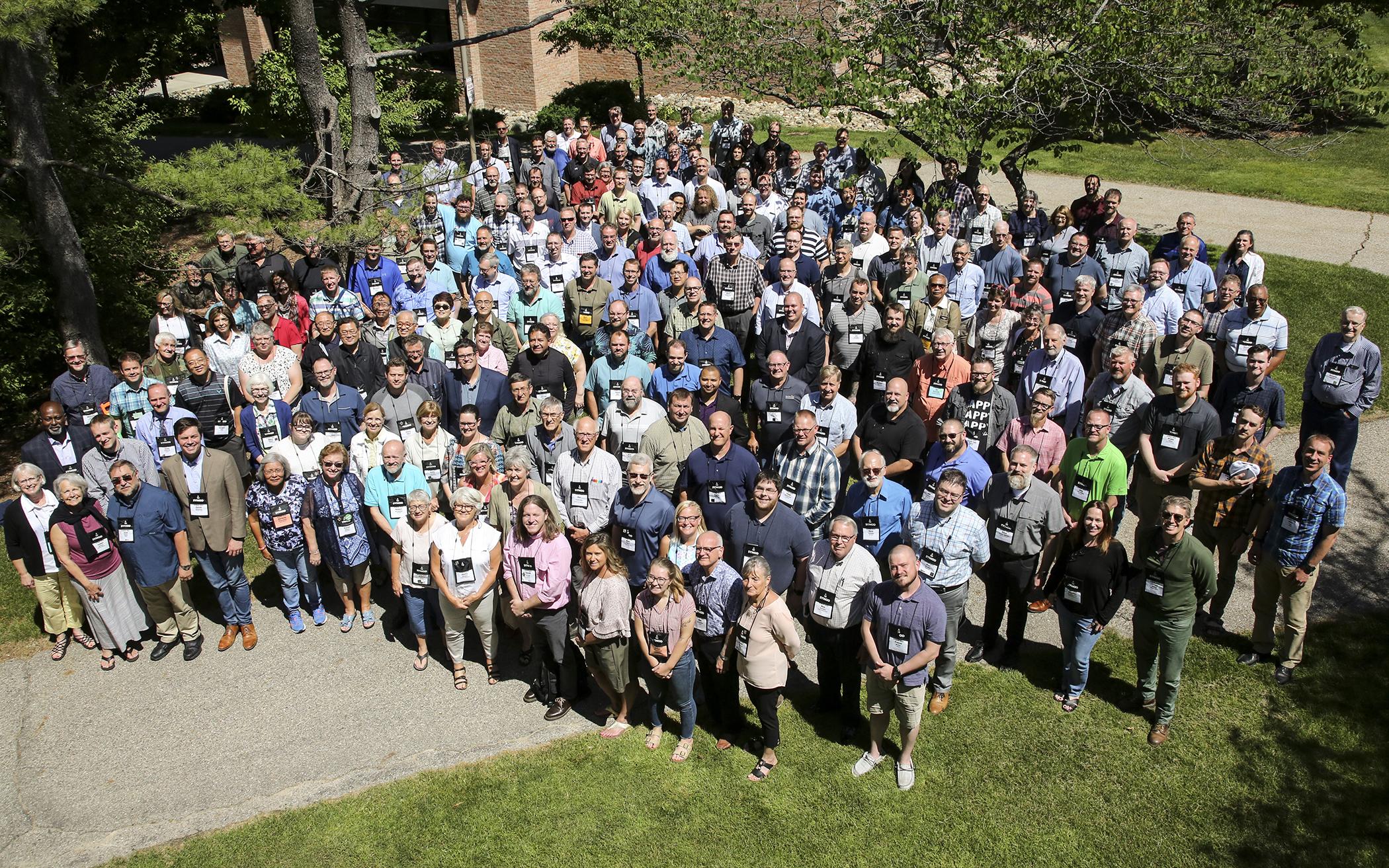 Delegates and participants to Synod 2022, the general assembly of the Christian Reformed Church.