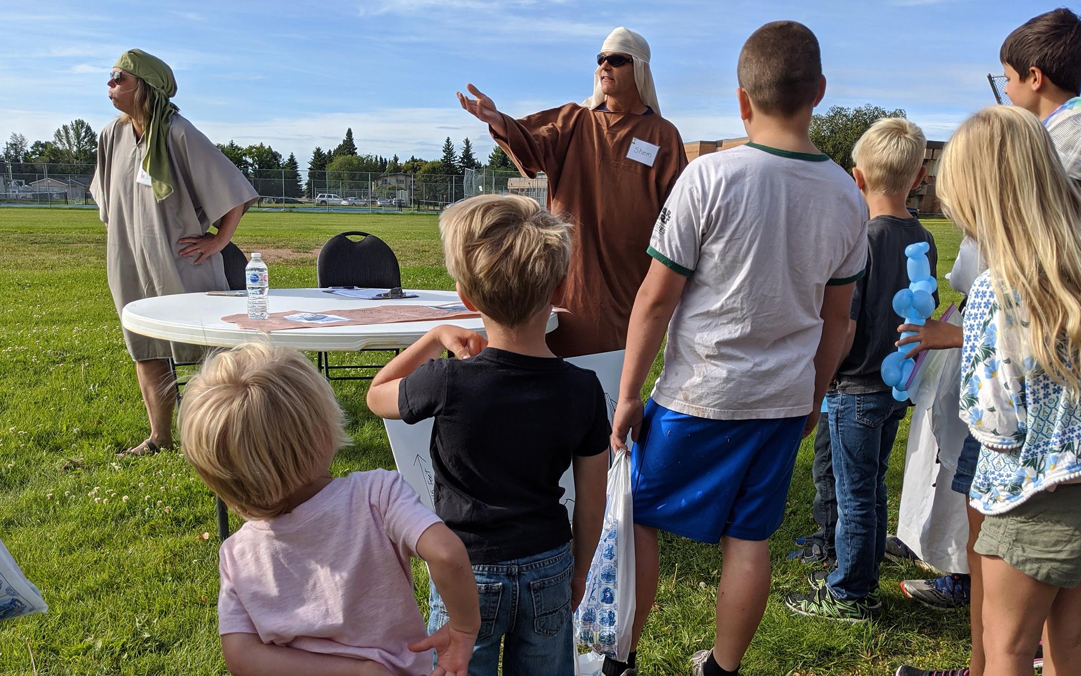 Safe in the Storm: Family Bible Event in Lacombe, Alta.