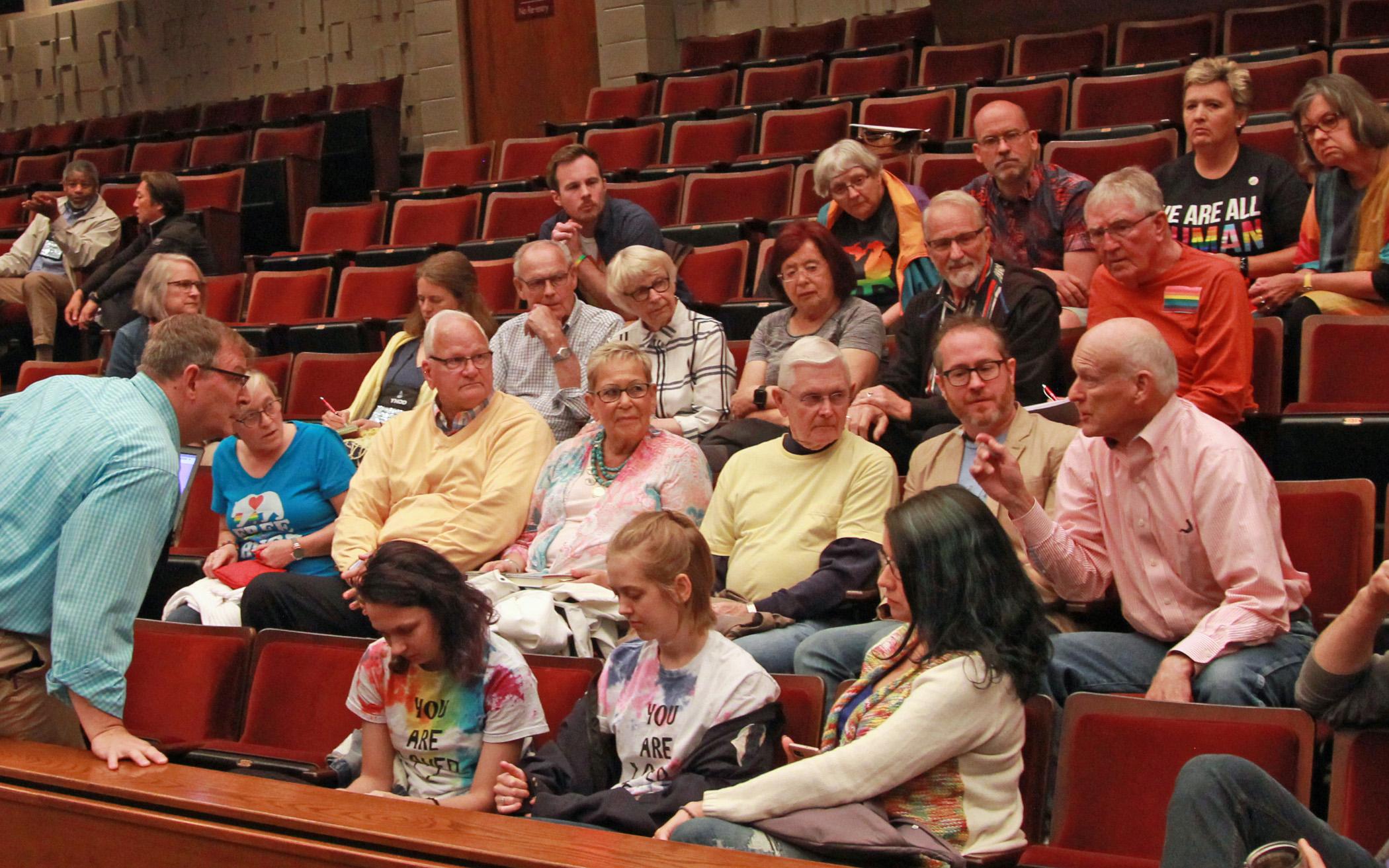 Council Chair Gives Spectators a Voice