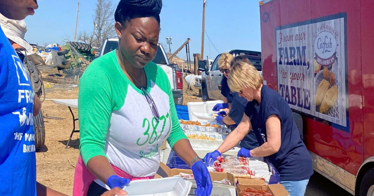 ‘Catfish Navy’ Feeds Survivors After Mississippi Tornadoes The Banner